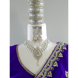 Formal Crystal & "Pearl" Necklace (Necklace only!)